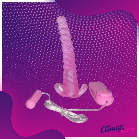 Crystal Jellies Pink Anal Starter Dildo AD-026
