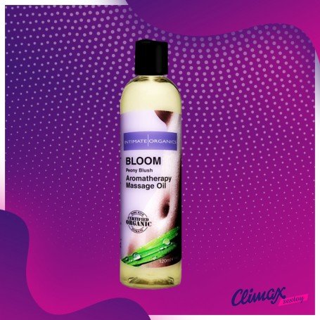 BLOOM AROMATHERAPY MASSAGE OIL - Peony Blush 120ml CGS-016