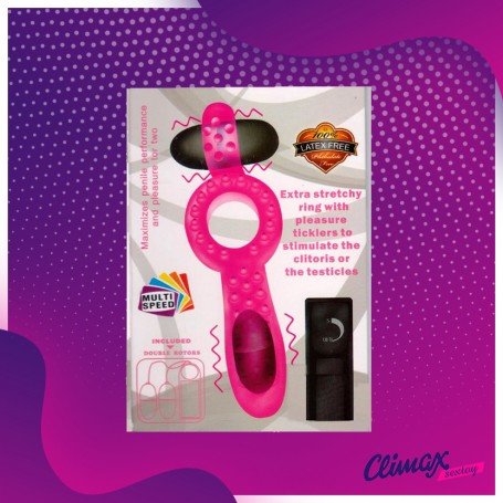 Couple Clitoris & Testicle Vibrator BV-019