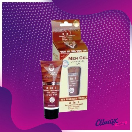 Jaguar Power 3 In 1 Penis Enlargement Cream 50ml PEC-005
