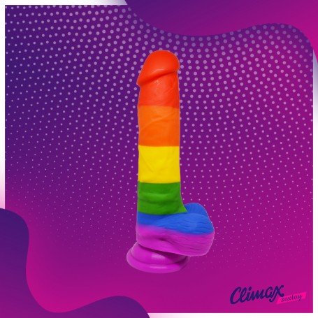 Rainbow non vibrating suction Realistic Non Vibrator RSNV-027