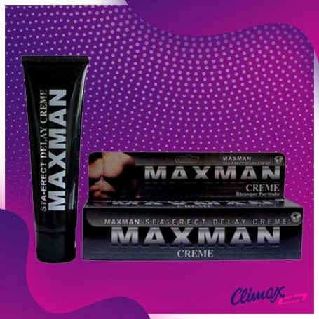 Maxman Delay Sex Creme Penis Enlargement 60g DTZ-004