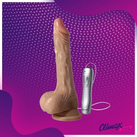 SexFlesh MultiSpeed Maddox Realistic Vibrator with SuctionV3 RSV-046