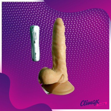 Sex Flesh MultiSpeed Maddox Realistic Vibrator with SuctionV2 RSV-045