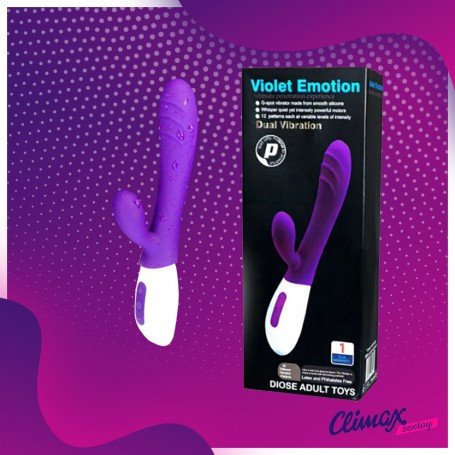 Violet Emotion Rabbit Vibrator RV-033