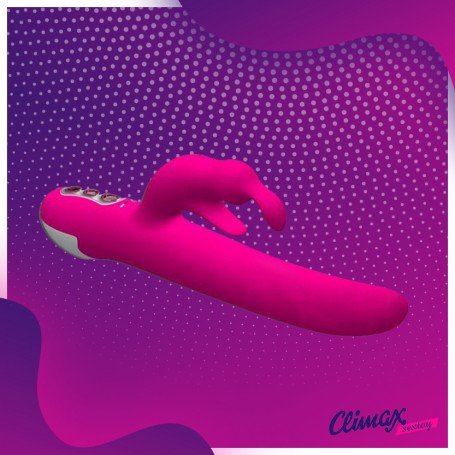 7 Speed Silicone Rabbit Vibrator- USB Rechargeable RV-025