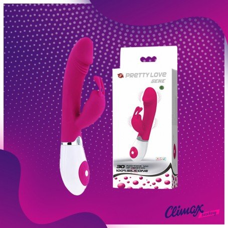 Pretty Love GENE Vibrator with 30 Functions Waterproof RV-010