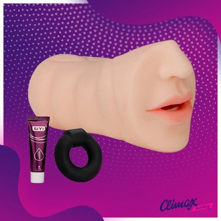 Oral Silicone Portable Male Masturbator MMT-022