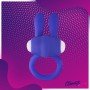 Kingfansion Mini Vibrating Rabbit Cock Ring (Blue) CR-017