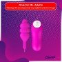 Purple Bullet Vibrator with 12 Vibration Settings BV-042