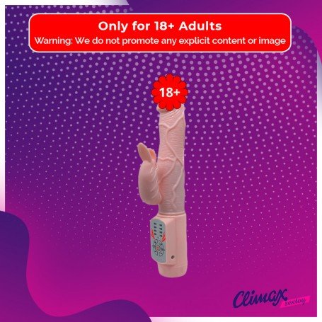 Rabbit Vibrator with 4 Vibration and Rotation Settings RV-051