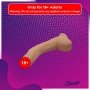 Realistic Non-vibrator with Round Balls and Suction Base RSNV-029